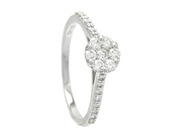 Jewellery - RING, 18K white gold - View 1