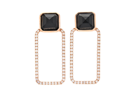 Jewellery - EARRINGS, 18K rose gold - View 1
