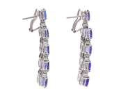 Jewellery - EARRINGS, 18K white gold - View 2