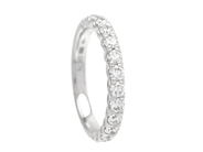 Jewellery - ETERNITY RING, 18K white gold - View 1