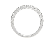 Jewellery - ETERNITY RING, 18K white gold - View 2