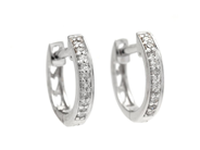 Jewellery - EARRINGS, 18K white gold - View 1