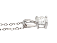 Jewellery - PENDANT/CHAIN, 18K white gold - View 2