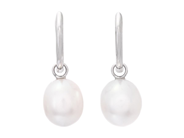 Jewellery - PEARL EARRINGS, 18K white gold - View 1