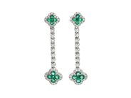 Jewellery - EARRINGS, 18K white gold - View 1