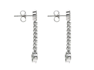 Jewellery - EARRINGS, 18K white gold - View 2