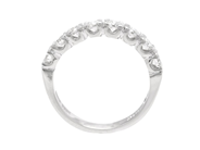 Jewellery - ETERNITY RING, 18K white gold - View 2