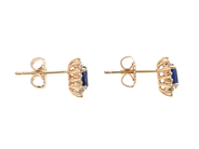 Jewellery - CLUSTER-EARRINGS, 18K gold - View 2