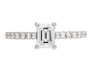 Jewellery - RING, 18K white gold - View 3