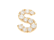 Jewellery - ONE LETTER EARRING, letter S - View 1