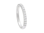 Jewellery - ETERNITY RING, platinum - View 1