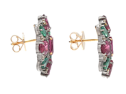 Jewellery - EARRINGS, silver/14K gold - View 2