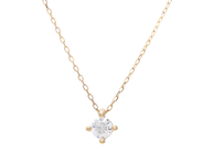 Jewellery - SOLITAIRE NECKLACE, 18K gold - View 1