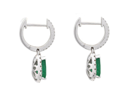 Jewellery - EARRINGS, 18K white gold - View 2