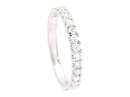 Jewellery - ETERNITY RING, 18K white gold - View 1