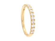 Jewellery - ETERNITY RING, 18K gold - View 1