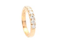 Jewellery - ETERNITY RING, 18K gold - View 1