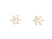 Jewellery - SOLITAIRE EARRINGS, 18K gold - View 1