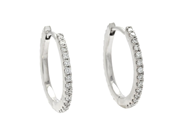 Jewellery - EARRINGS, 18K white gold - View 1