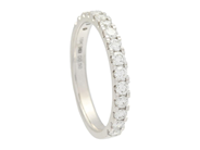 Jewellery - ETERNITY RING, 18K white gold - View 1