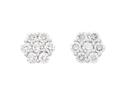 Jewellery - EARRINGS, 18K white gold - View 1