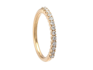 Jewellery - ETERNITY RING, 18K gold - View 1