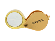 Jewellery extras, LOUPE, yellow metal, in auction: General – Tuesday 5 August