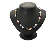 Jewellery, NECKLACE, semi-precious stone in different colours, in auction: General – Tuesday 5 August