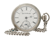 Watches, ELGIN, pocket watch, in auction: General – Tuesday 5 August