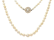Jewellery - PEARL NECKLACE, cultured pearls - View 1