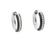 Jewellery - EARRINGS, 18K white gold - View 1