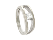 Jewellery - RING, 18K white gold - View 1