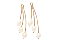 Jewellery, EARRINGS ATTACHMENTS, 14K gold, in auction: General – Tuesday 5 August