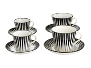 Ceramics - CUP WITH DISH, porcelain - View 1