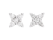 Jewellery - EARRINGS, 18K white gold - View 1