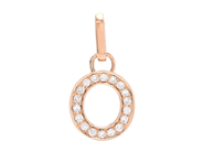 Jewellery - LETTER PENDANT, letter O - View 1