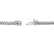 Jewellery - RIVIERE NECKLACE, 18K white gold - View 3