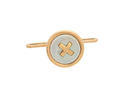 Jewellery - SHIRT BUTTON, 18K gold - View 1