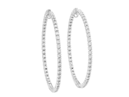 Jewellery - EARRINGS, 18K white gold - View 1