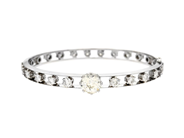 Jewellery, BRACELET, 18K white gold, in auction: Classic – Saturday 30 August