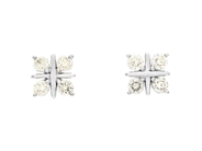 Jewellery, EARRINGS, 18K white gold, in auction: Classic – Saturday 30 August