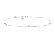 Jewellery, BRACELET, 18K white gold, in auction: Lilla jewellery – Tuesday 26 August
