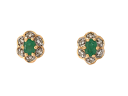 Jewellery, EARRINGS, 18K gold, in auction: Lilla jewellery – Tuesday 12 August