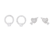 Jewellery, EARRINGS, 2 pair, in auction: General – Tuesday 30 September