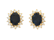 Jewellery - CLUSTER EARRINGS, 18K gold - View 1