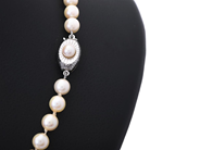 Jewellery - PEARL NECKLACE, cultured pearls approx. 6,4 mm - View 2