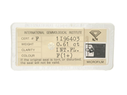 Gemstones, DIAMOND, brilliant cut, in auction: Lilla jewellery – Tuesday 12 August