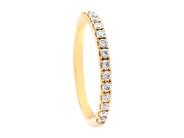 Jewellery, ETERNITY RING, 18K gold, in auction: Modern – Saturday 16 August