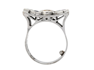 Jewellery - RING, 18K white gold - View 2