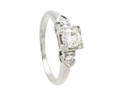 Jewellery - RING, 14K white gold - View 1